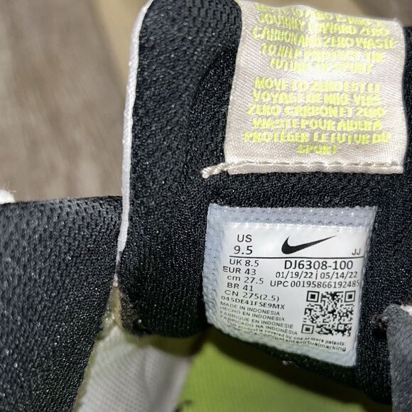 Nike Crater Impact SE Men’s US Size 9.5 DJ6308-100 White Running Sneaker Shoes - Picture 11 of 11